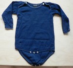 Body z biobavlny, tmav modr. Vel. 86/92. 20 K.