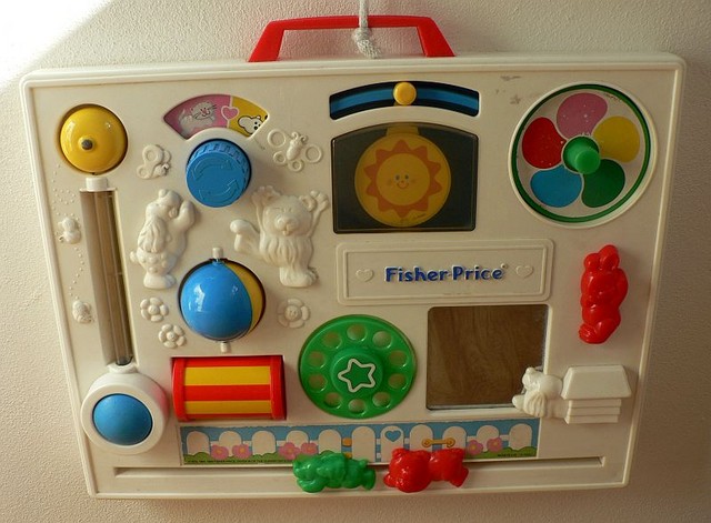 Hrac deska Fisher Price pro batotala (velk). Hejblata rozlin, efektov pemnoz, vetn zvukovch. Star, hran ale v dobrm stavu. 65 K.